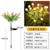 New cross-border solar lights, outdoor waterproof garden flower lights, ground insert lights, lawn lights, night lights and landscape atmosphere lights details Picture